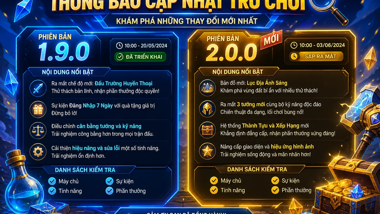 Theo dấu thông báo trò chơi: cách đọc lịch sử cập nhật mu88 không suy đoán